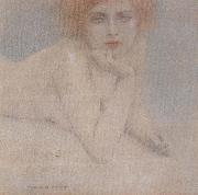Fernand Khnopff Nude Study oil painting artist